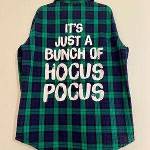 Cakeworthy ORIGINAL Hocus Pocus Flannel - Disney